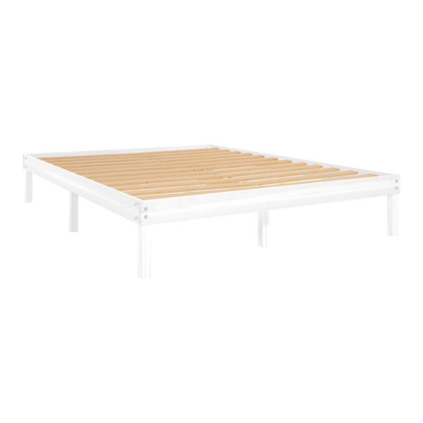 Ebern Designs Eimuntas 14 inch Solid Wood Platform Bed, No Squeak Bed